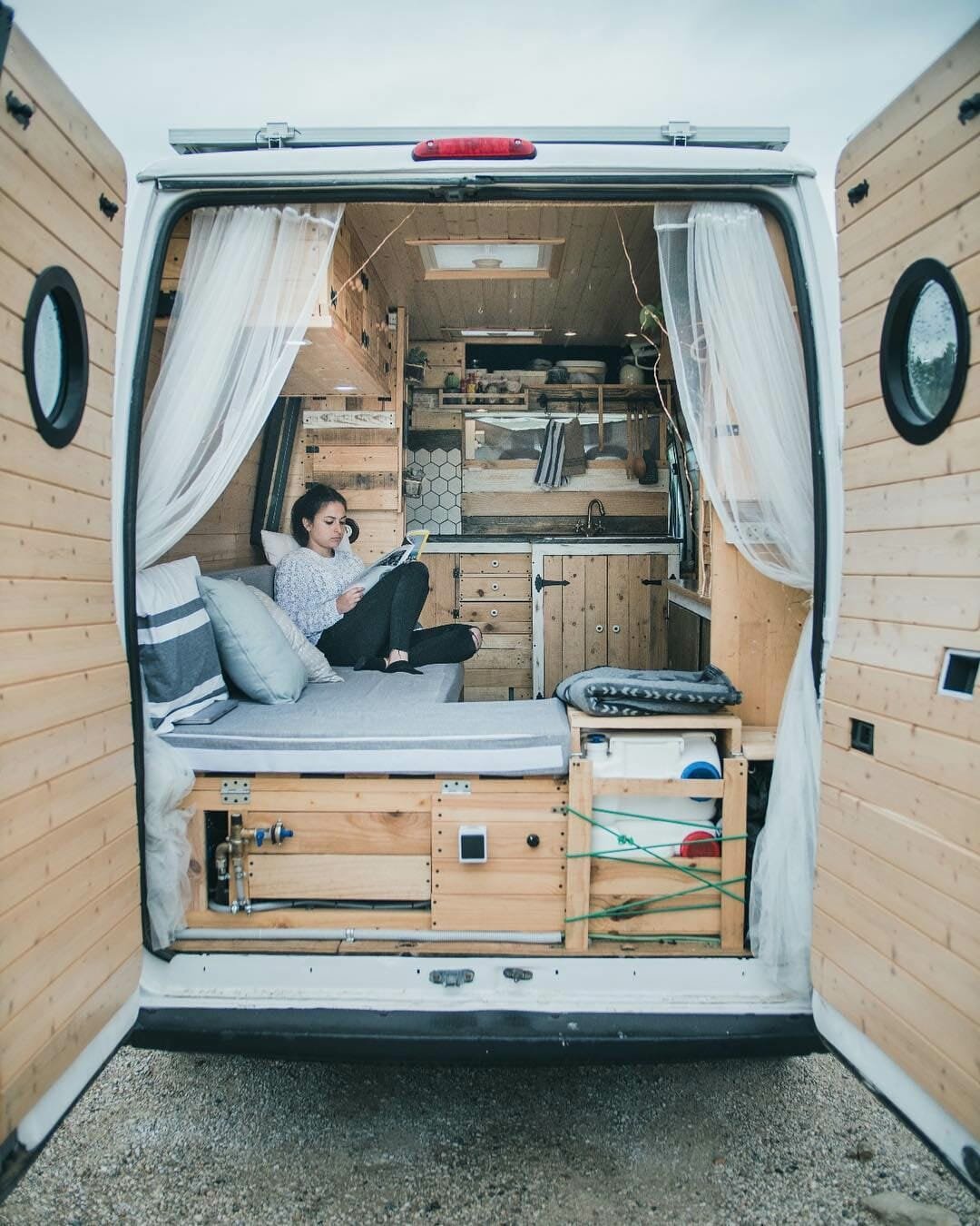 Van life on the road